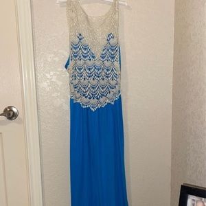 Blue Maxi Dress